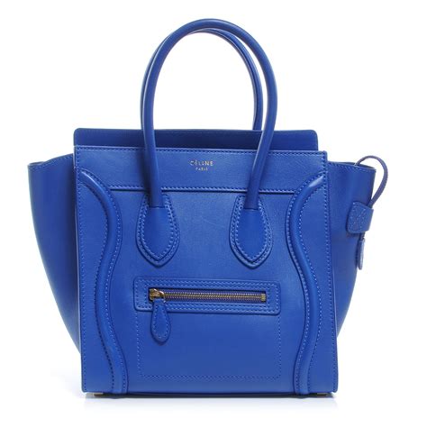 celine cobalt blue handbag|Celine Handbag Blue .